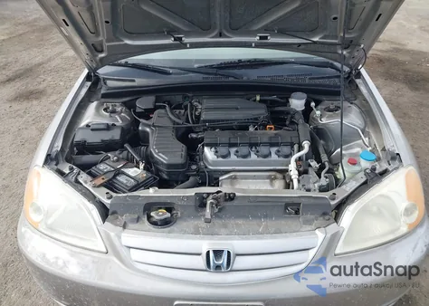 2003 Honda Civic Lx z USA, uszkodzony, nr VIN JHMES16583S000893